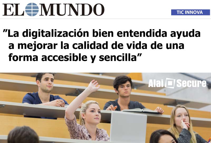 Alai Secure - Noticia: Artículo El País Cátedra Smart E2 URJC