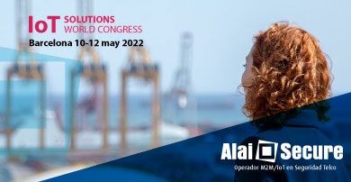 Alai Secure presenta en la nueva edición IoT Solutions World Congress sus últimas novedades en comunicaciones IoT